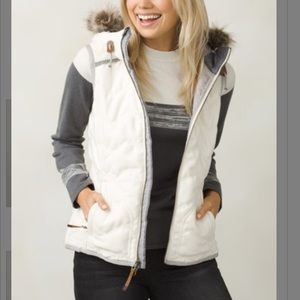 prAna winter calla wool-blend vest